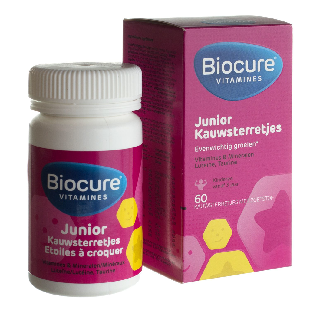 [004251] Biocure Junior 60 Kauwsterretjes
