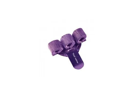 [PC3-PAARS] Pennenhouder Borstzak Triple (Paars)