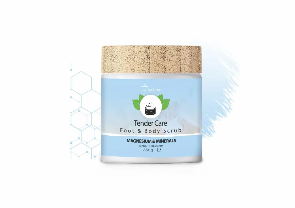By La Nature Tender Care Magnesium Foot & Body Scrub (350 gr)