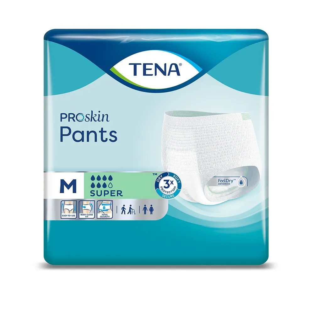 (M) Tena Proskin Pants Super - Medium (12 stuks)