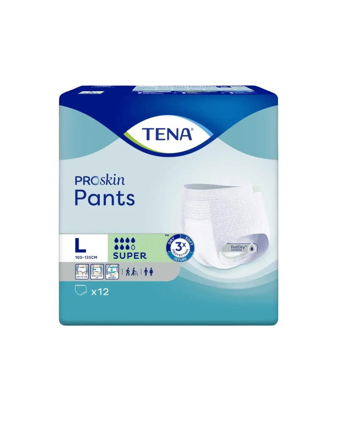 Tena Proskin Pants Super Large (12 stuks)