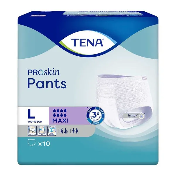 (L) Tena Proskin Pants Maxi - Large (10 stuks)
