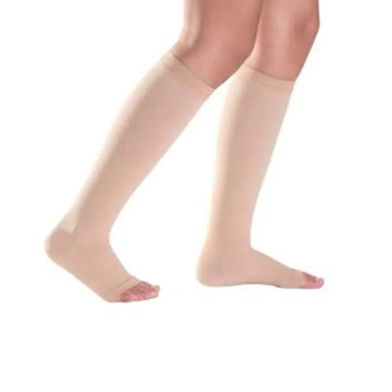 [0140101000] Mediven Elegance Kniekous Caramel Open Teen CCL1 (I)