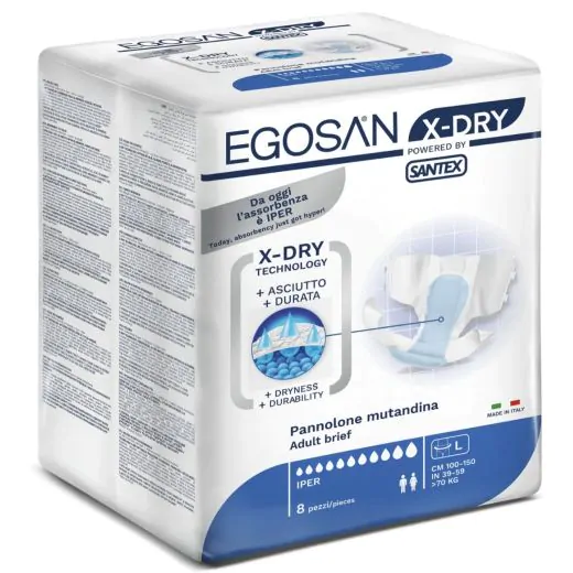 Egosan Slip X-DRY - Large (8 stuks)