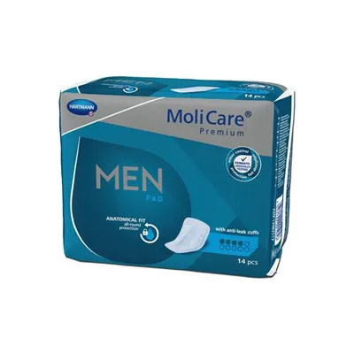 MoliCare Premium Men Pad - 4 druppels (14 stuks)