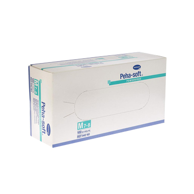 [000202-S] Handschoenen Peha-Soft Latex Poedervrij (100st) (S)