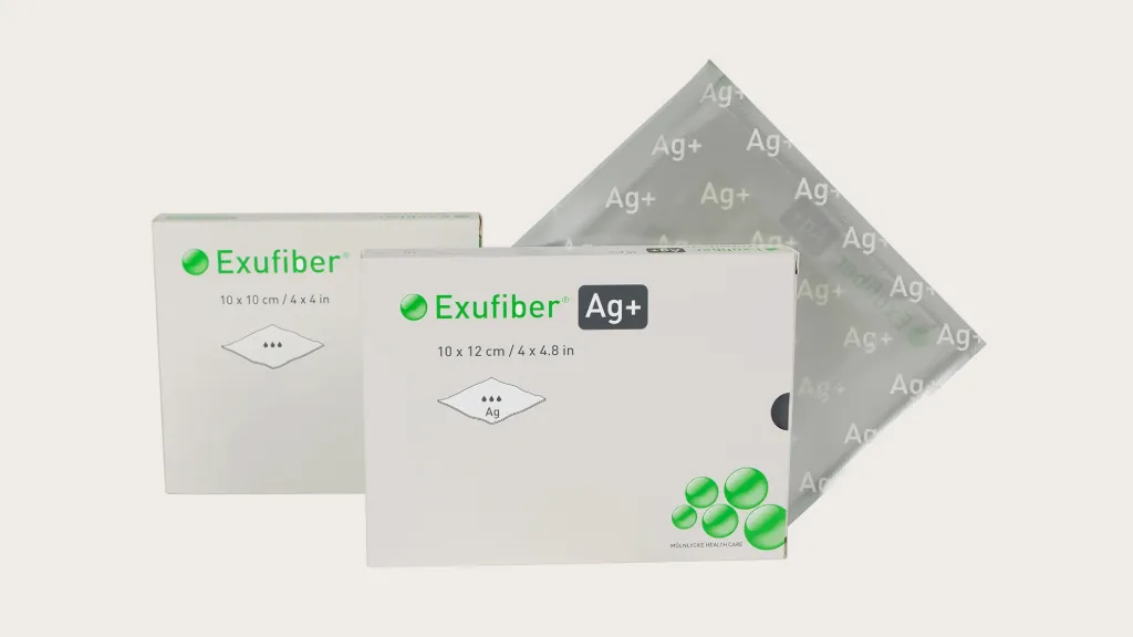 Exufiber Ag+ (10 x 10 cm)
