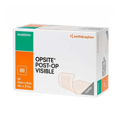 [001555-8C10C] Opsite Post Op Visible (8 x 10 cm)