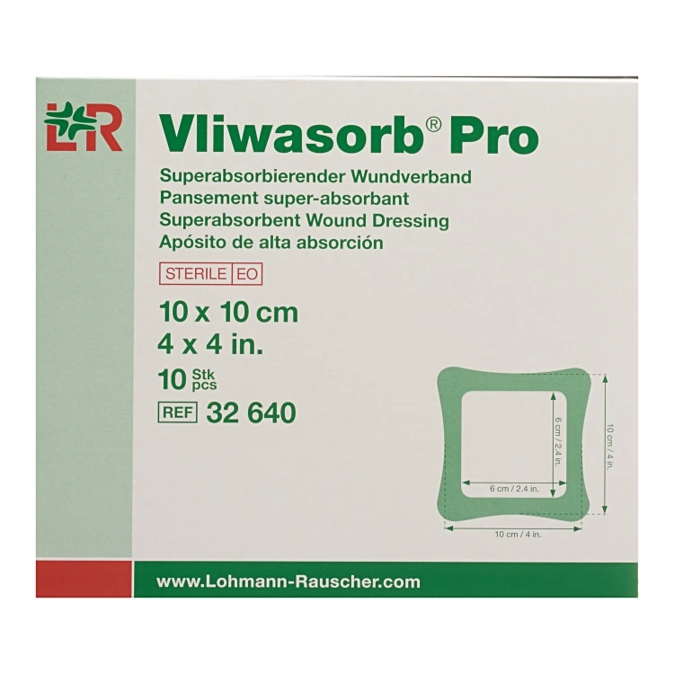 Vliwasorb Pro (10x10cm)