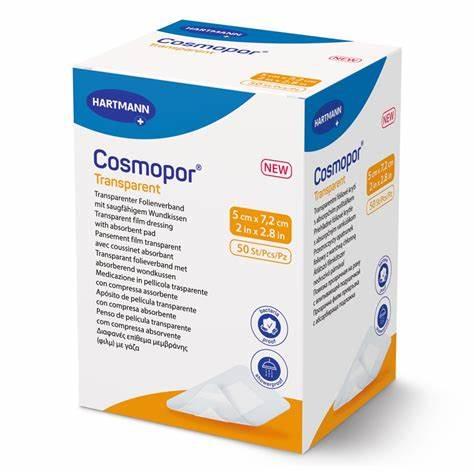 Cosmopor Transparant  (5 x 7,2 cm)