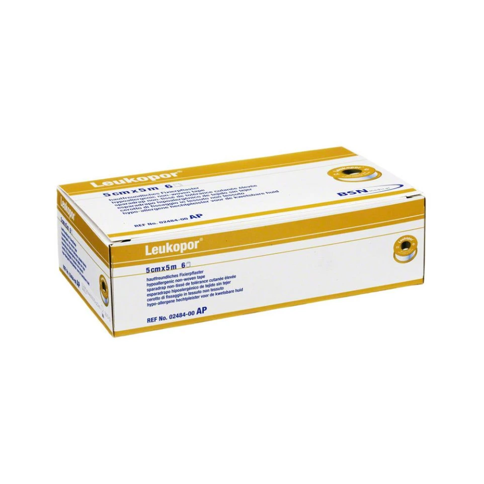Leukopor rol (5 cm x 9,2 m)