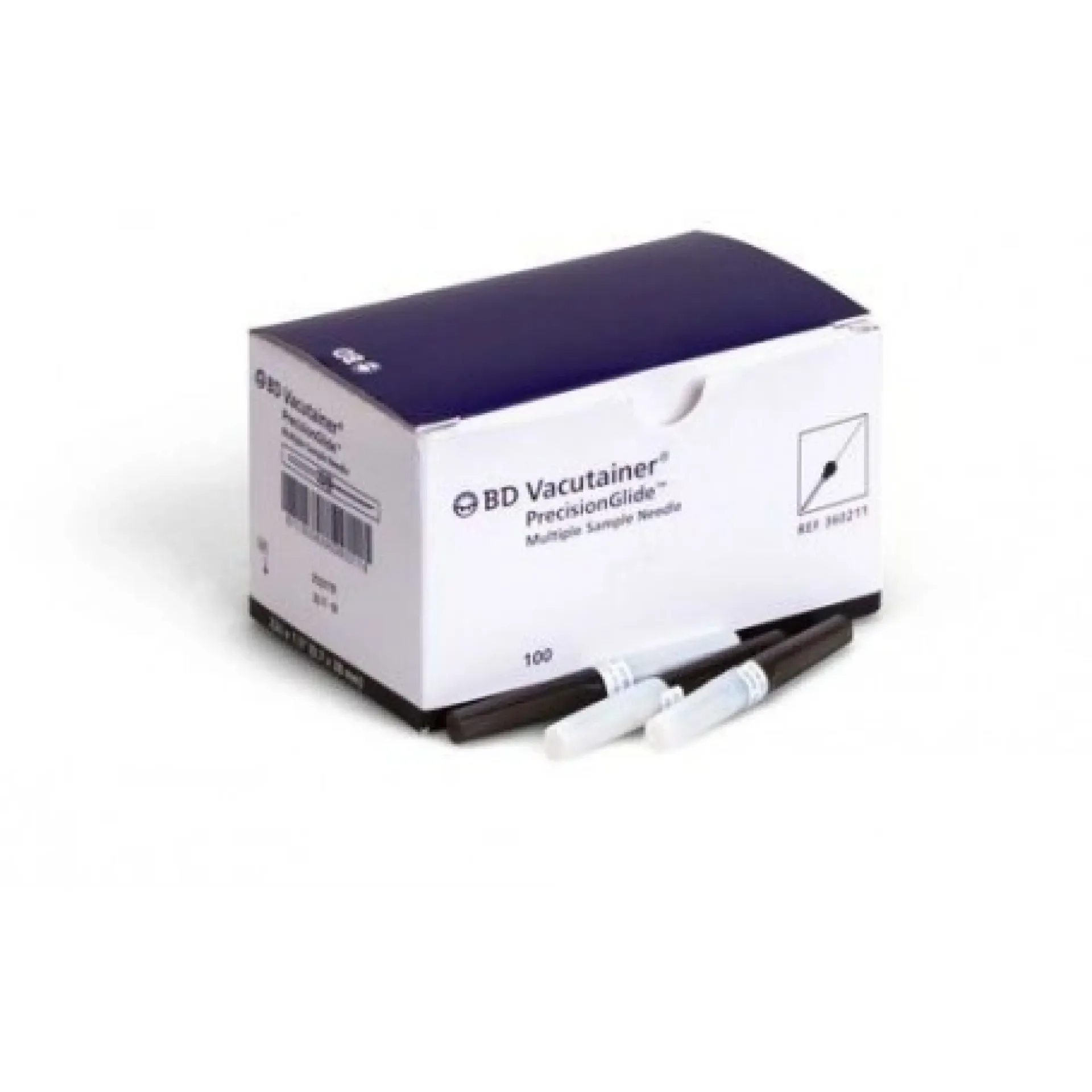 BD Vacutainer Naald 22G - 1.5 (zwart)