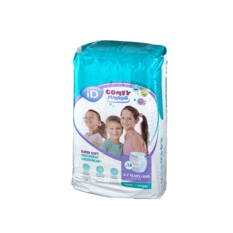 ID Comfy Junior 4-7jaar (17-27kg) (14st)