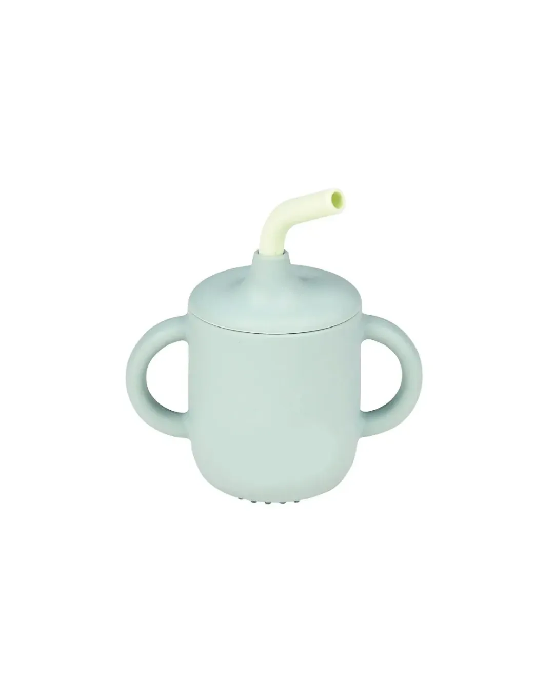 [4658-274] Nattou Beker met Silicone Rietje (Roze)