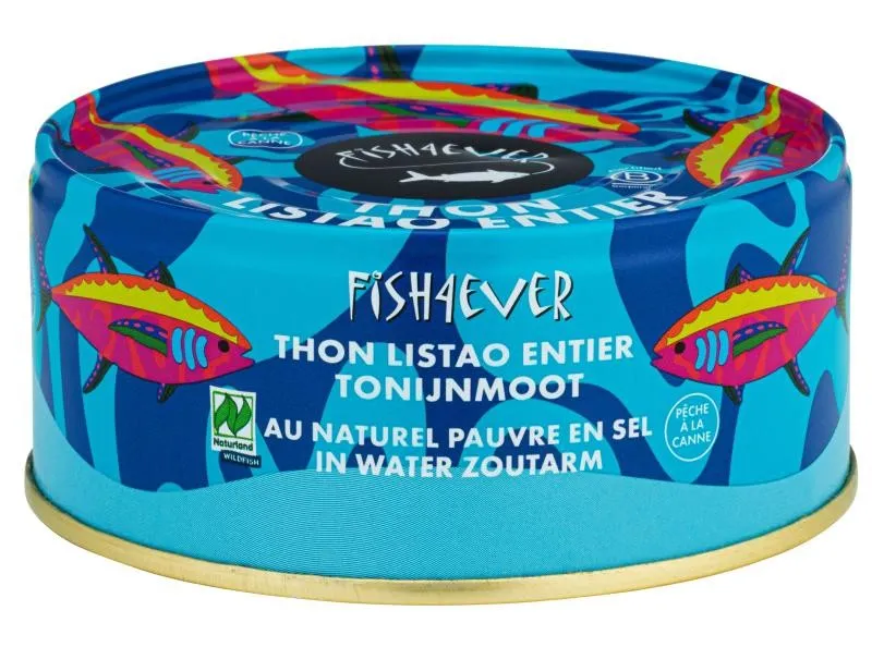 [510103] Fish4Ever Tonijnmoot In Water Zoutarm (160 gr)