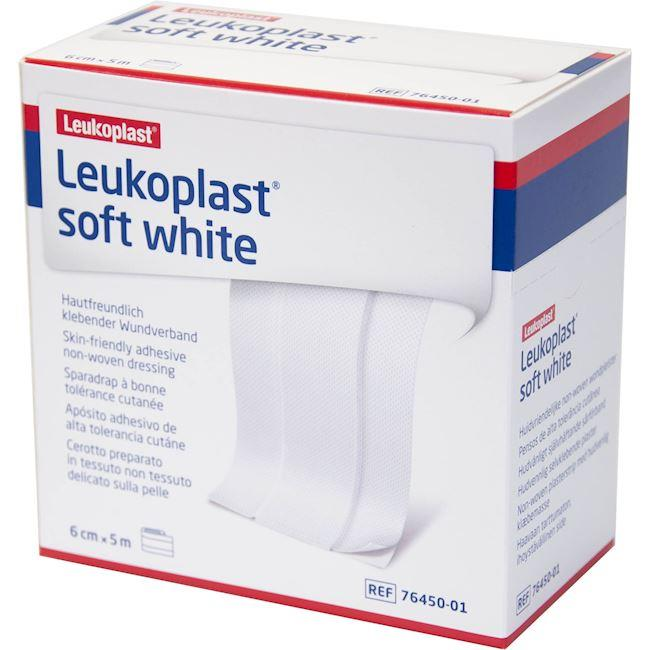 [003420-4C] Leukoplast Soft White (5 m) (5m x 4cm)