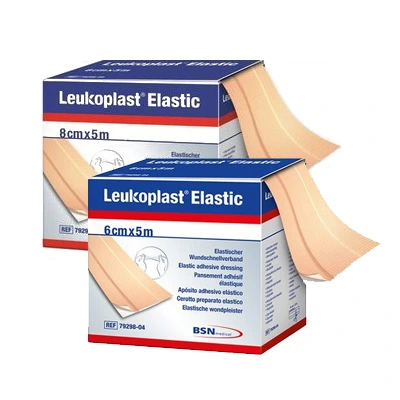 Leukoplast Elastic - Bruin (5 m)