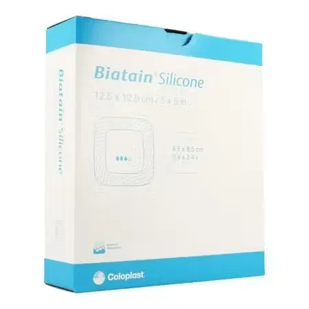 [000404-12,5C12,] Coloplast Biatain Silicone (12,5 x 12,5 cm)