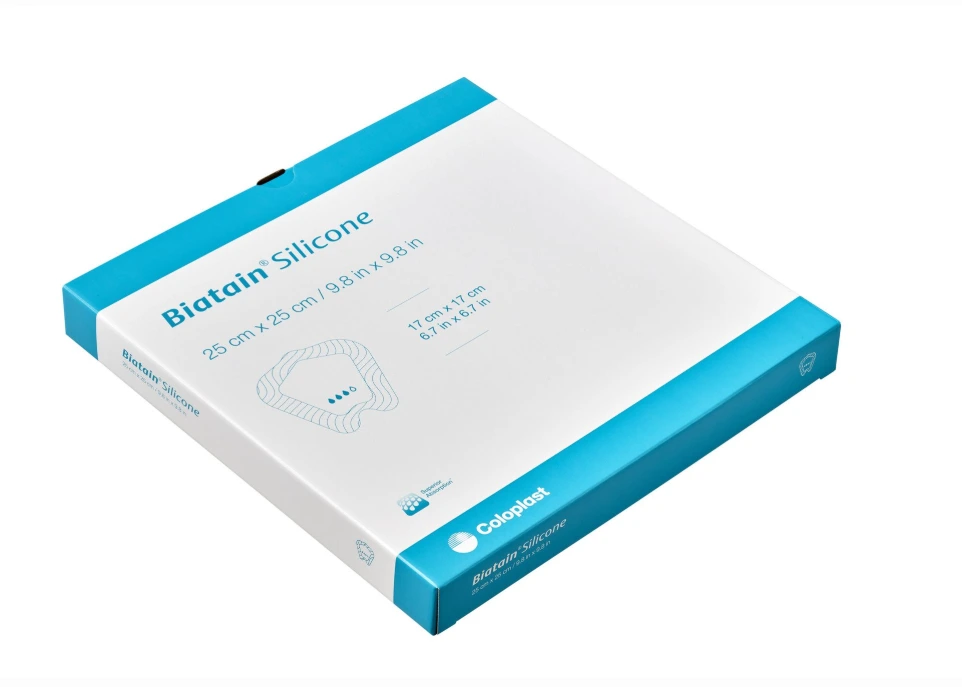 [000409-25C25C] Coloplast Biatain Silicone Sacral (25 x 25 cm)
