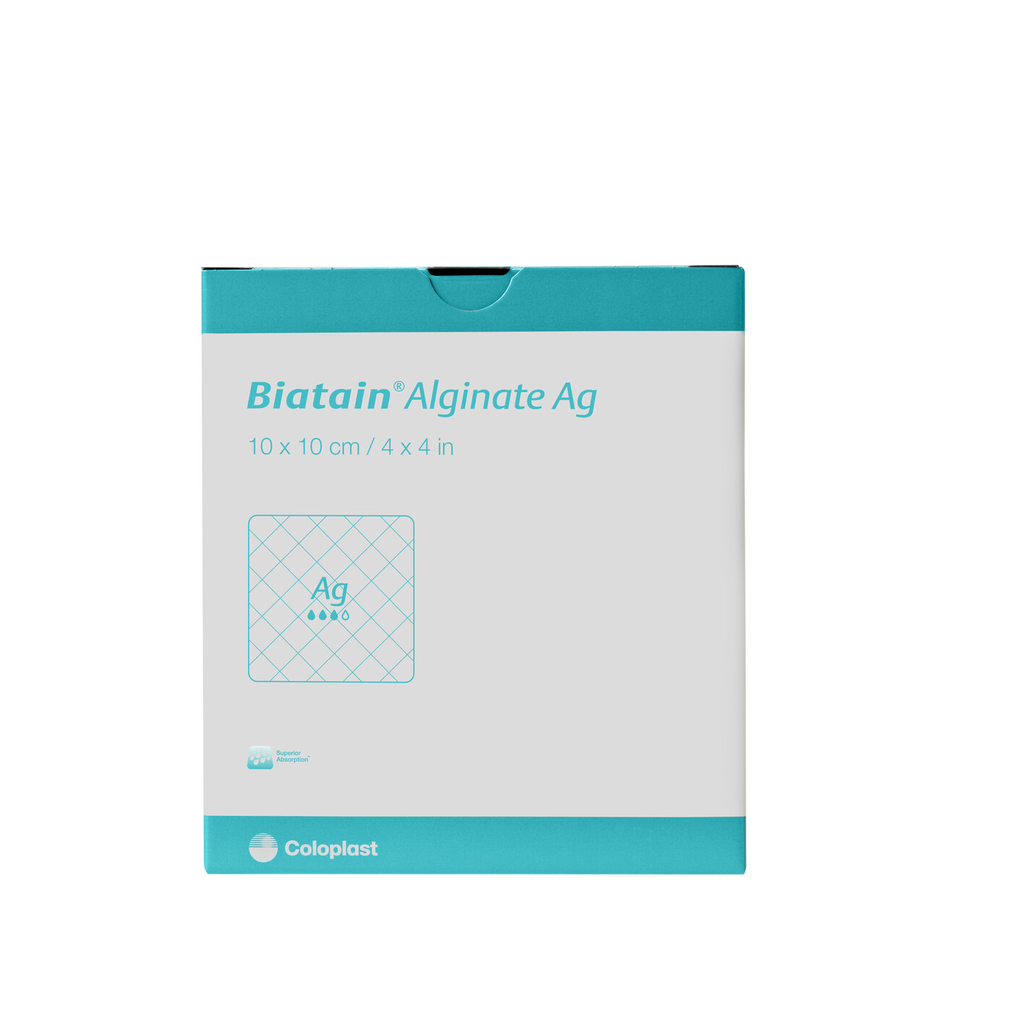 Coloplast Biatain Alginate AG (10 x 10 cm)