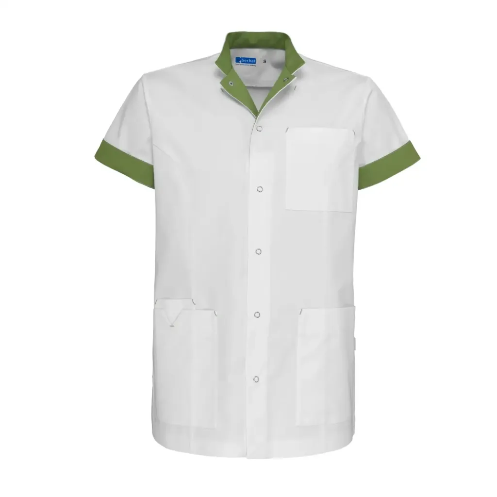 [000722-XS] Verpleegschort Jaimy (Wit/Groen, XS)