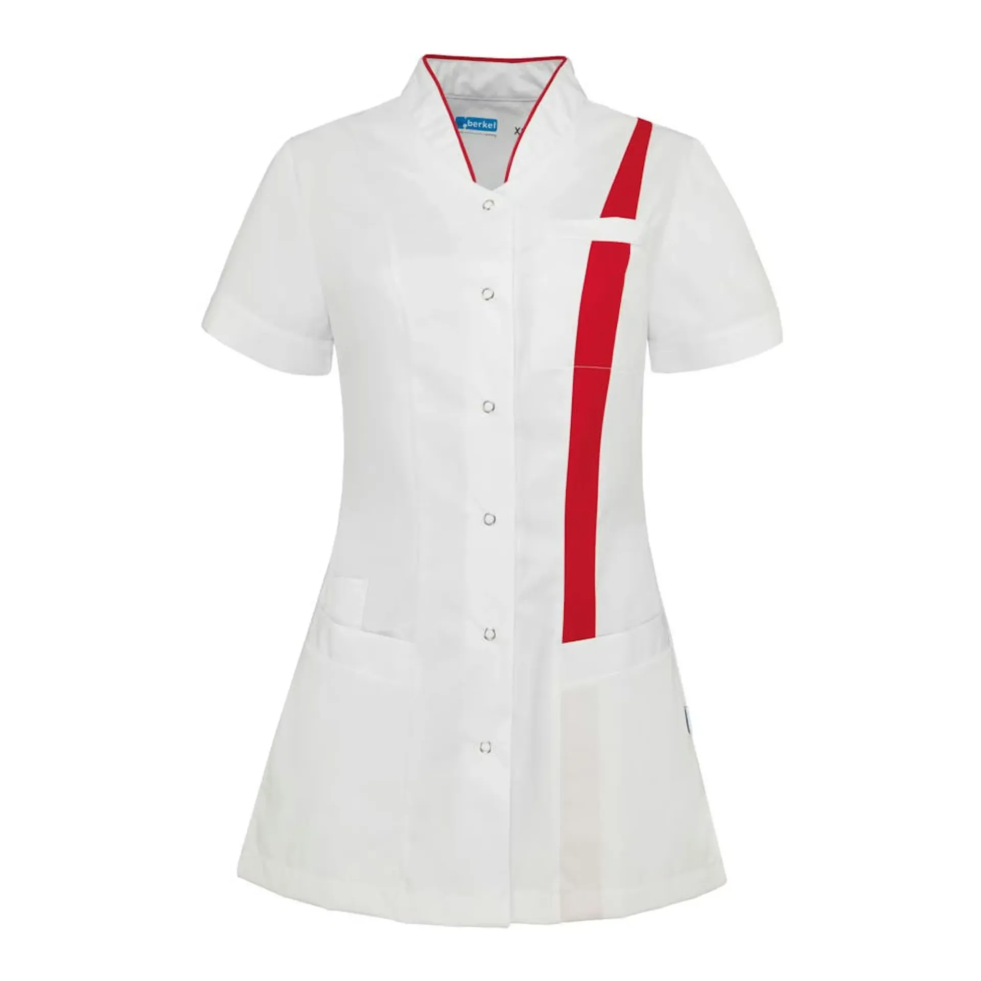 Verpleegschort Lara 26 (XS, Wit/Groen)