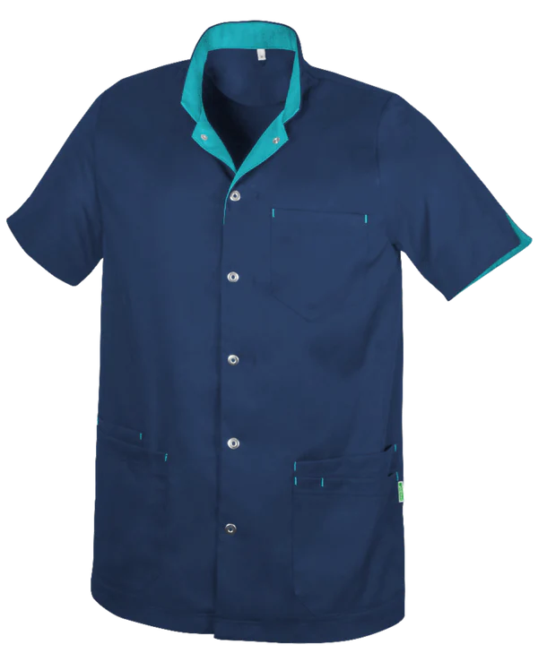 Verpleegschort Remko Unisex Jack Tencel (S)