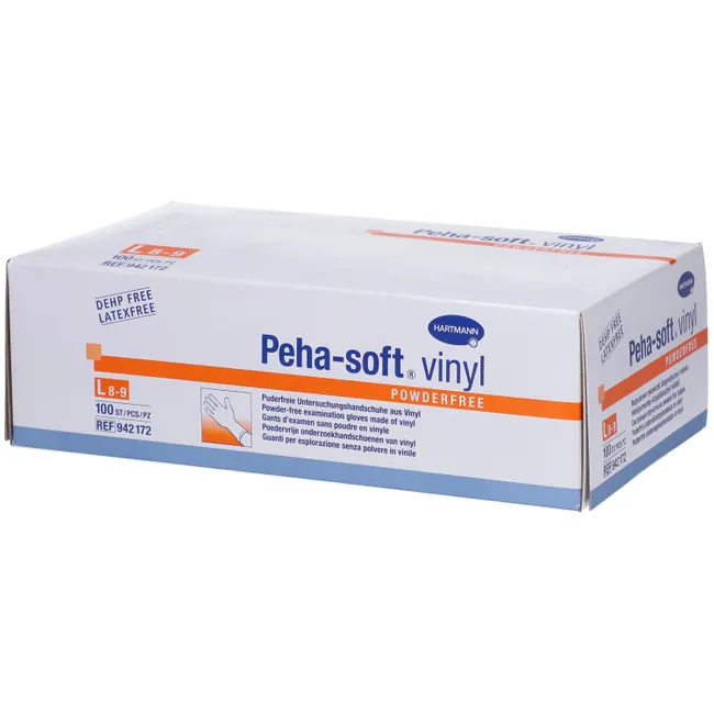 Handschoenen Peha-Soft Vinyl Poedervrij (100 stuks)