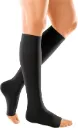 Mediven Cotton Kniekous zwart Open Teen CCL2